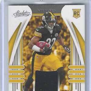 NAJEE HARRIS 2021 Panini Absolute Rookie Materials Jersey voetbalkaart - Pittsburgh Steelers