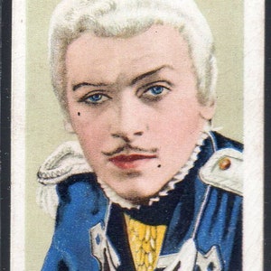 DOUGLAS FAIRBANKS JR 1934 Gallaher Champions of Screen & Stage #44 Cigarette Card