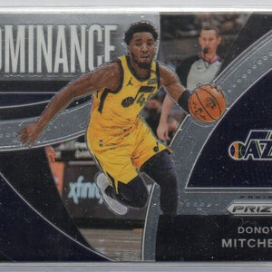 DONOVAN MITCHELL 2021 Panini Prizm Dominance #11 Basketball Karte - Utah Jazz