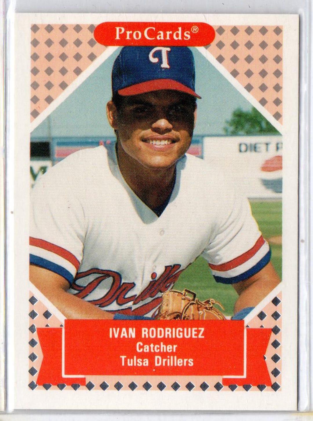 IVAN RODRIGUEZ 1991-92 Procards #153 Minor League Baseball Card