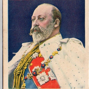 KING EDWARD VII 1935 Phillips Special Jubilee #19 Cigarette Card
