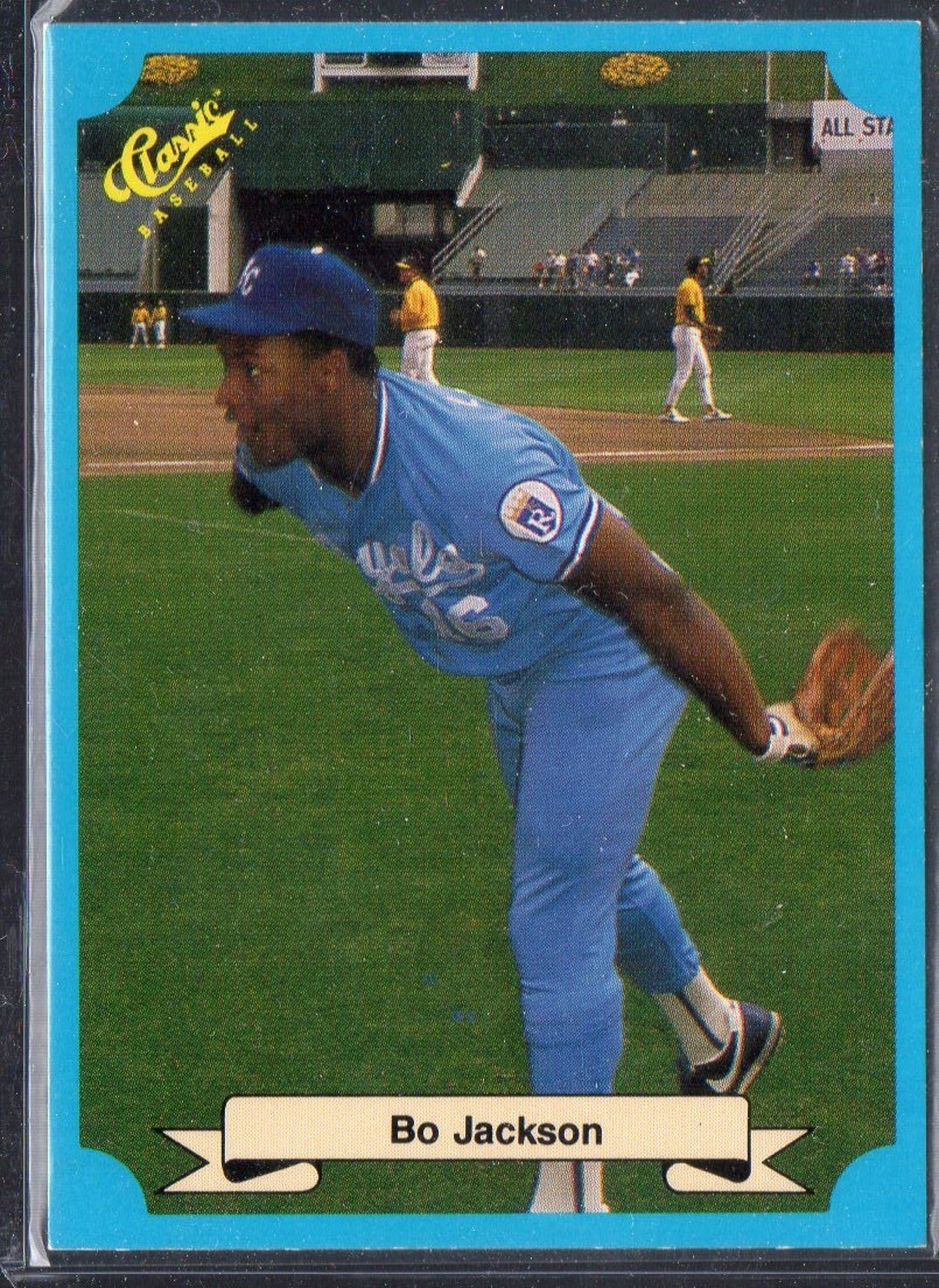 BO JACKSON 1988 Classic 208 Baseball Card Kansas City Royals Etsy