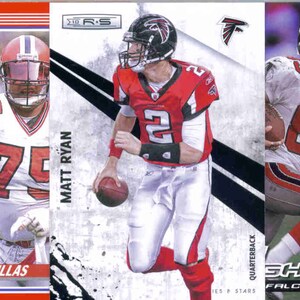 ATLANTA FALCONS Football Team Lot - 200 Assorted Cards
