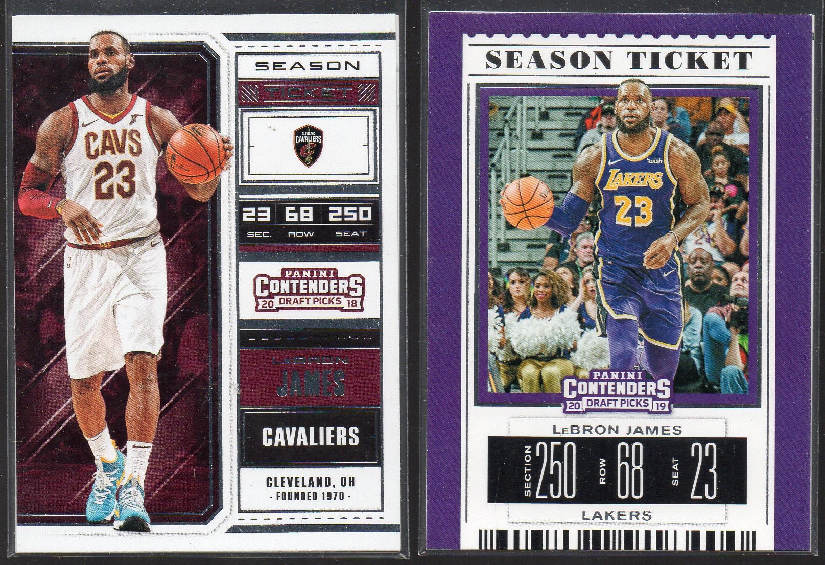 LEBRON JAMES Panini Contenders Basketball Cards (2) Lot - Etsy LEBRON JAMES Panini Contenders Basketball Cards (2) Lot - Etsy