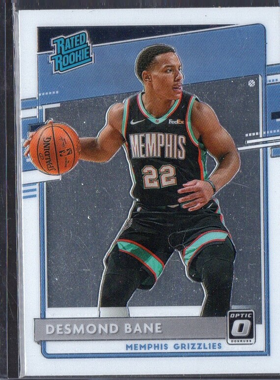 DESMOND BANE RC 2020 Donruss Optic #180 Basketball Card - Memphis