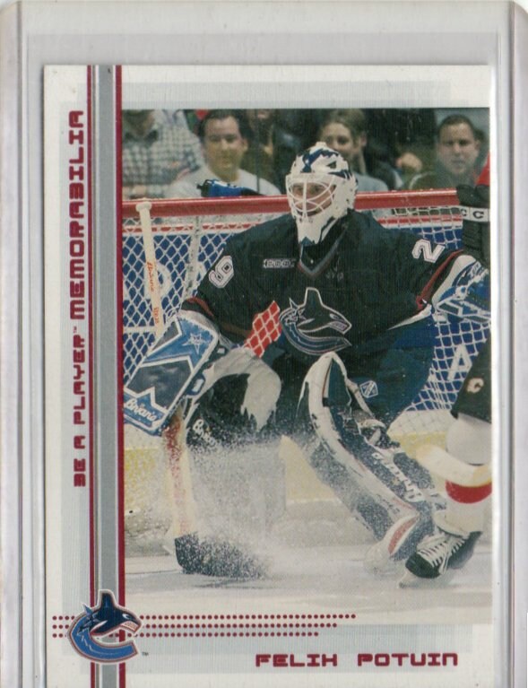 Card 174: Felix Potvin - Upper Deck MVP Hockey 2000-2001 