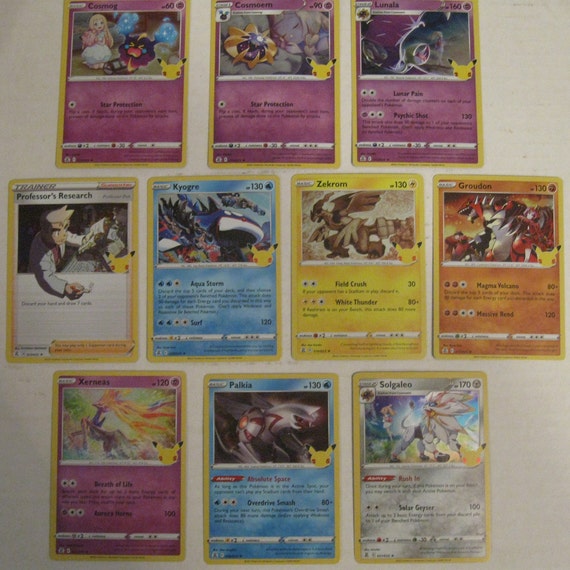 POKEMON (10) Assorted Holo Rare Cards Lot A - Etsy POKEMON (10) Assorted Holo Rare Cards Lot A - Etsy
