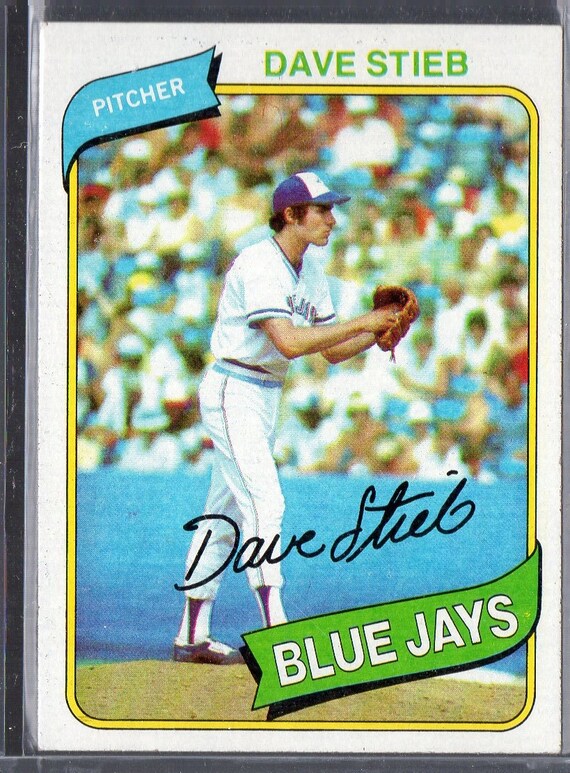 DAVE STIEB RC 1980 Topps #77 Baseball Card - Toronto Blue Jays