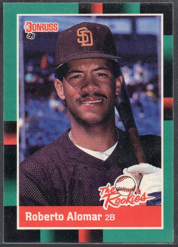 ROBERTO ALOMAR 1988 Donruss the Rookies 35 Baseball Card 