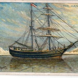 THE HANSA 1914 Hassan Arctic Scenes Cigarette Card