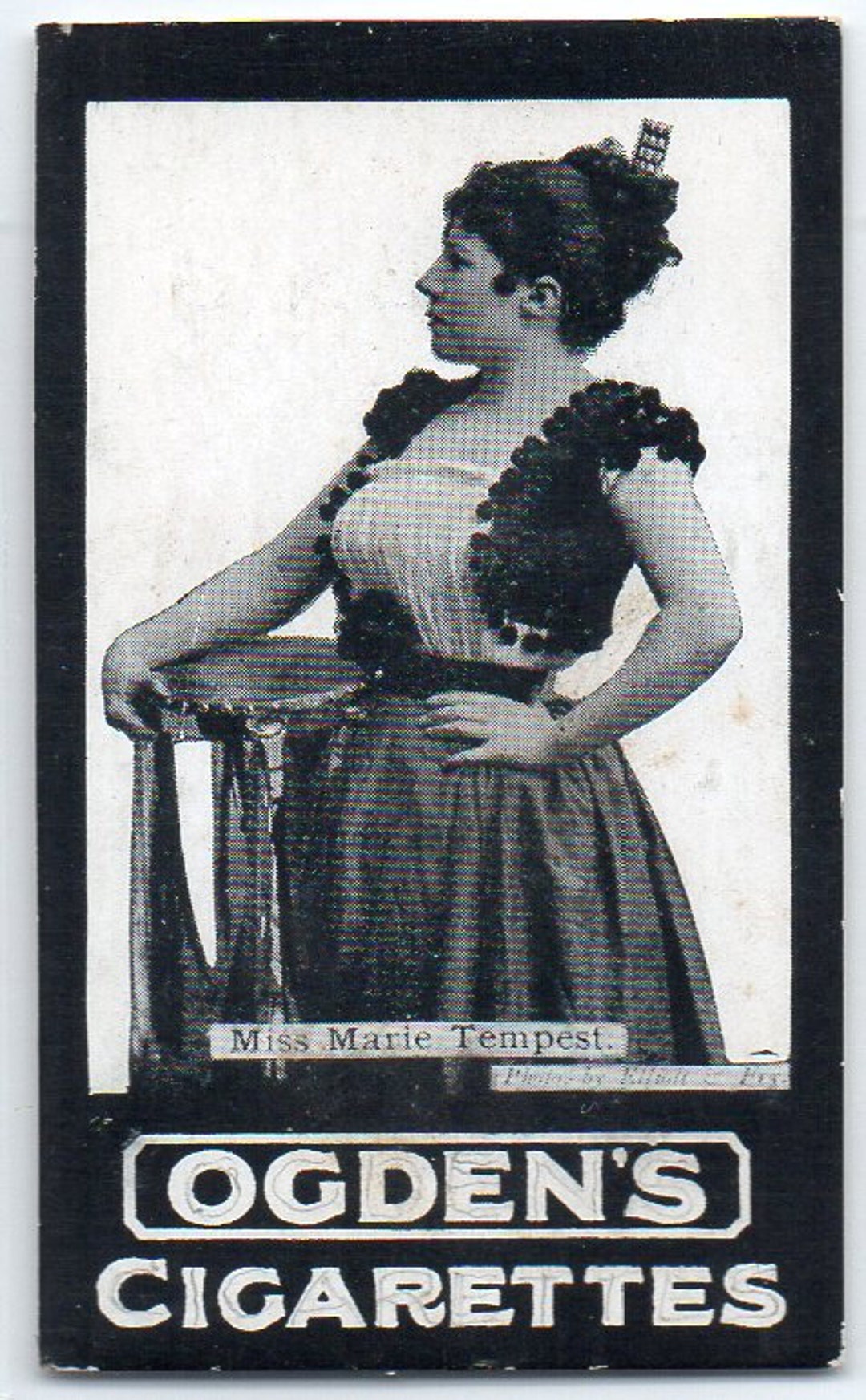 MISS MARIE TEMPEST C.1900 Ogden's Cigarette Card Etsy