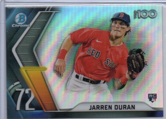 JARREN DURAN 2022 Bowman Chrome Top 100 72 Baseball Card 