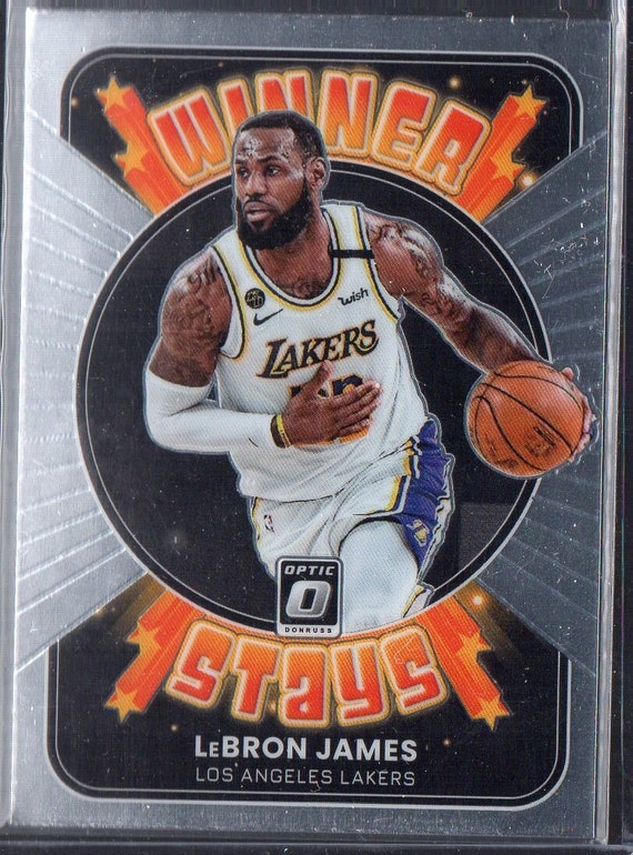 lebron james donruss card 2021