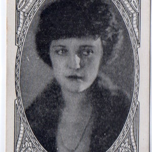 NAOMI CHILDERS 1921 Amerikaanse karamel e123 filmsterren #72 sigaret kaart