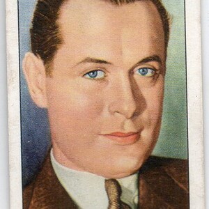 ROBERT MONTGOMERY 1939 Gallaher My Favourite Part #45 Cigarette Card
