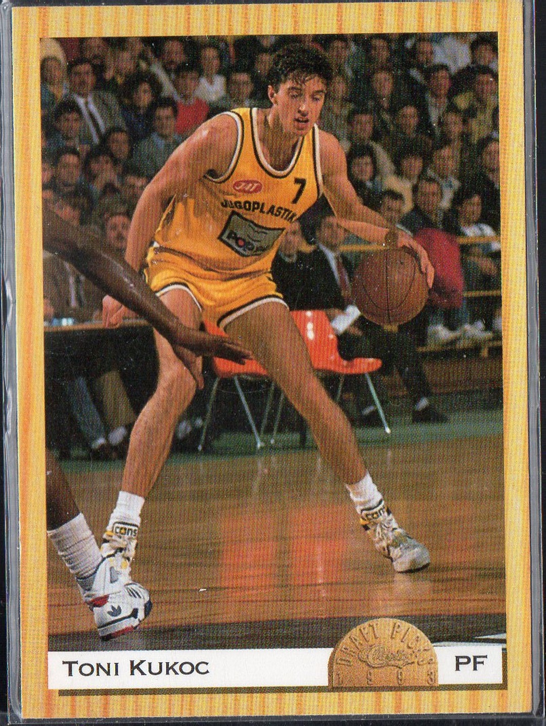 TONI KUKOC 1993 Classic Draft #10 Basketball Card - Chicago Bulls