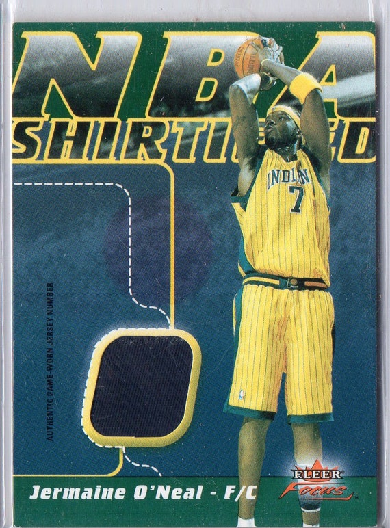 Buy JERMAINE O'NEAL 2003 Fleer Focus NBA Shirtified Game Online in India -  Etsy