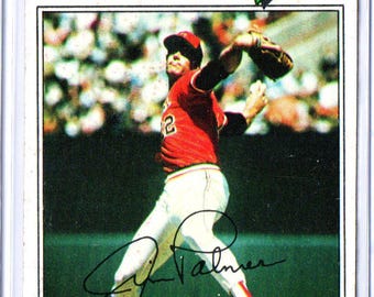 Tarjeta de béisbol Topps n.° 600 de Jim Palmer, 1977, de los Orioles de Baltimore