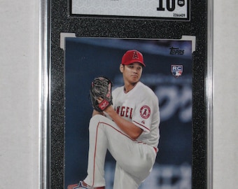 Shohei Ohtani RC 2018 Topps #700 Graded (SGC 10) Baseball Card - Anaheim Angels