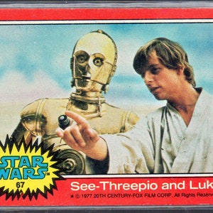 Skywalker 1977 topps - Etsy 日本