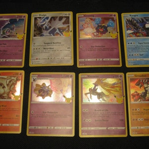  Dialga & Palkia - Pokemon Celebration Card Lot