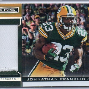 JONATHAN FRANKLIN 2013 Panini Rookies & Stars #212 Rookie Jersey Holo Parallel Football Card #2/5 - Green Bay Packers
