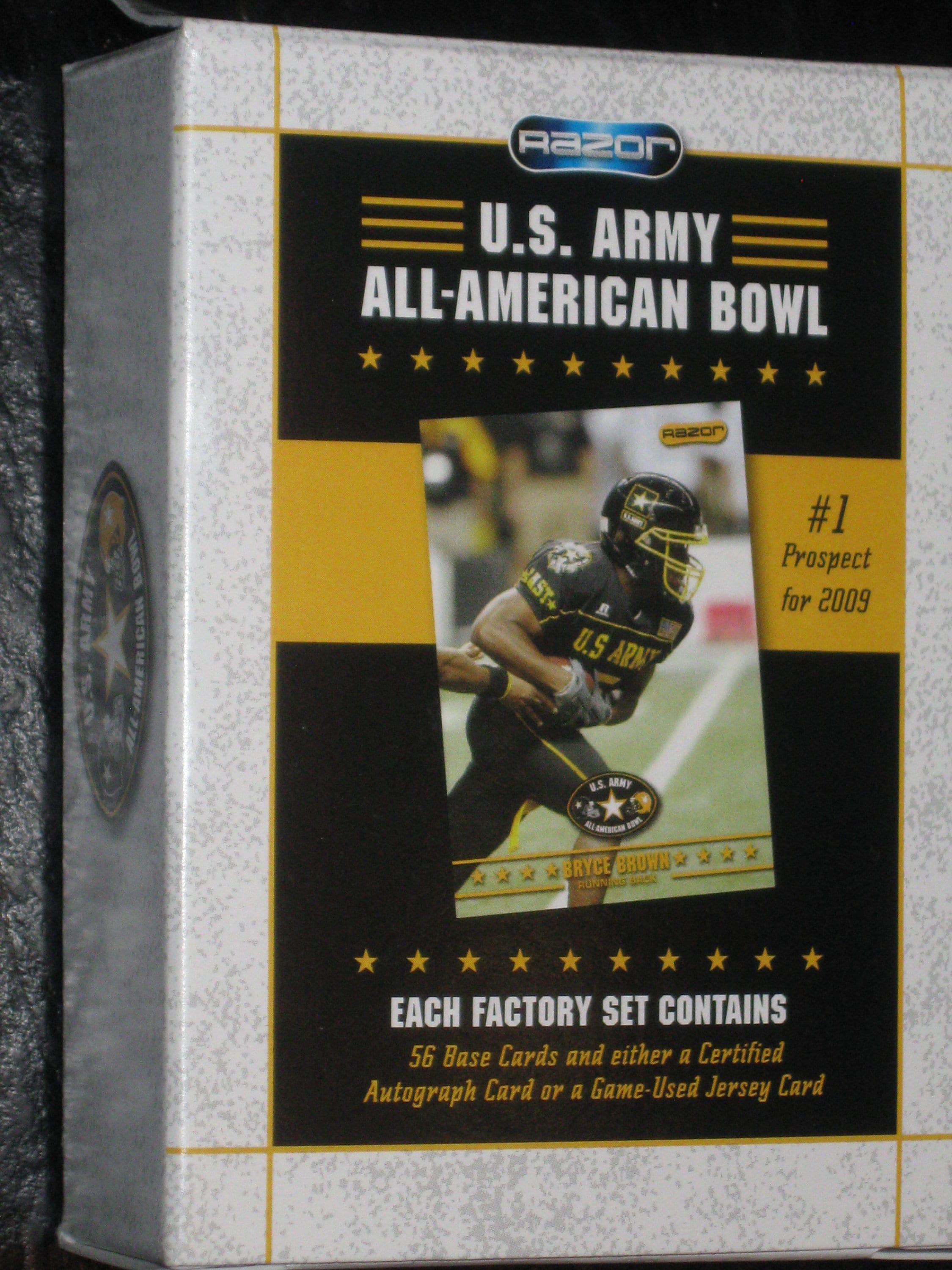 2009 Razor US Army All American Bowl High School Football Card Set 