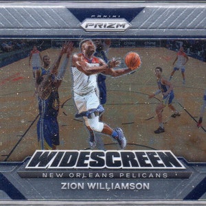 ZION WILLIAMSON 2021 Panini Prizm Breitbild # 4 Basketball Karte - New Orleans Pelikane