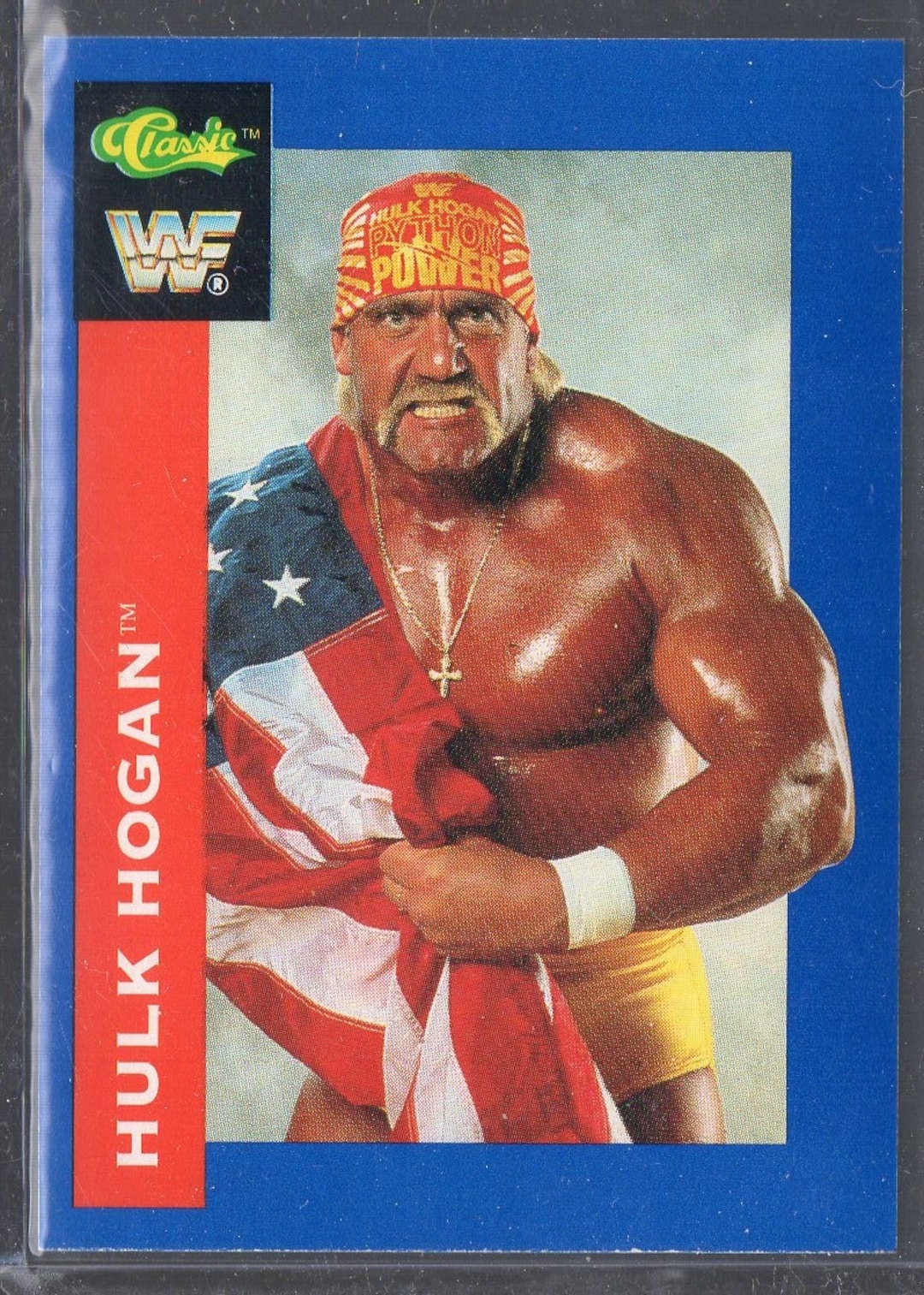 HULK HOGAN 1991 Classic WWF Wrestling Card 99 Etsy