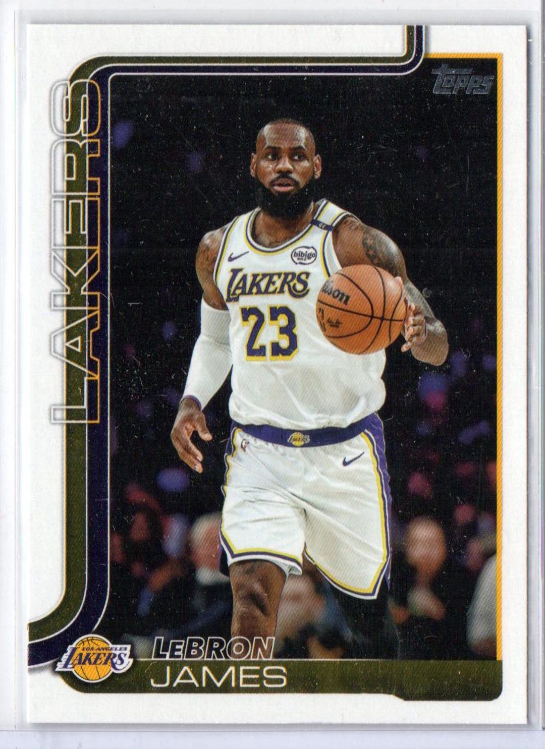 LEBRON JAMES 2026 Topps #150 Basketball Card - Los Angeles Lakers