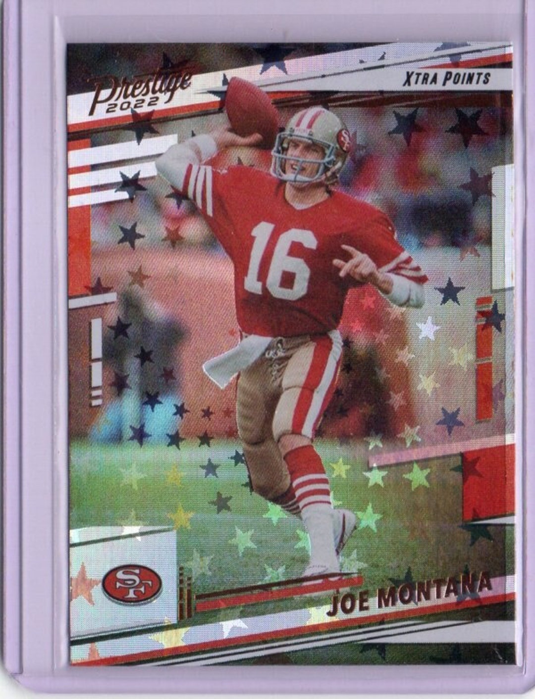 JOE MONTANA 2022 Panini Prestige #272 Xtra Points Parallel