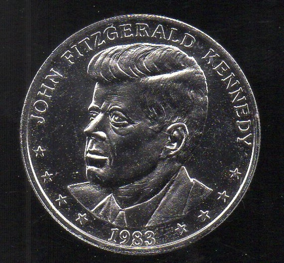JOHN F KENNEDY 1983 Anniversary Token - Etsy