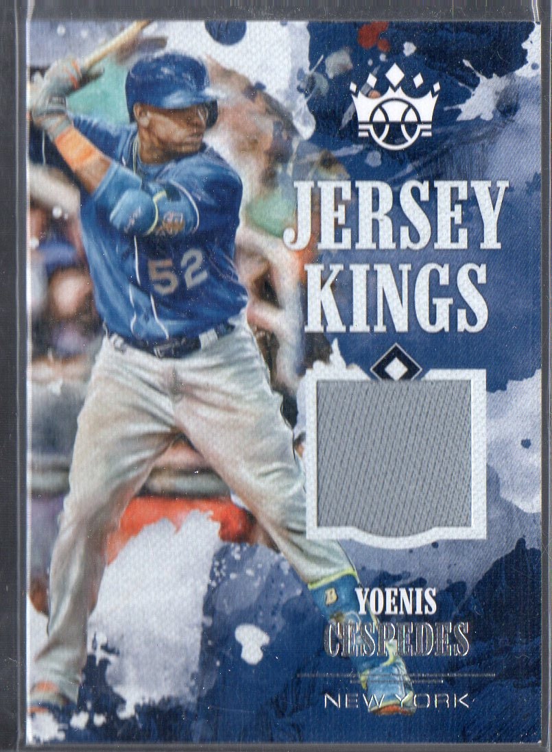 YOENIS CESPEDES 2018 Diamond Kings Game Jersey Baseball Card 