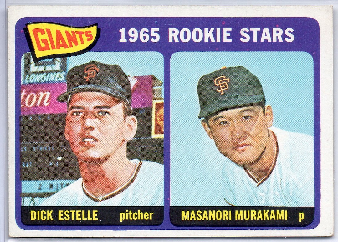 MASANORI Murakami/dick Estelle RC 1965 Topps #282 Baseball Card