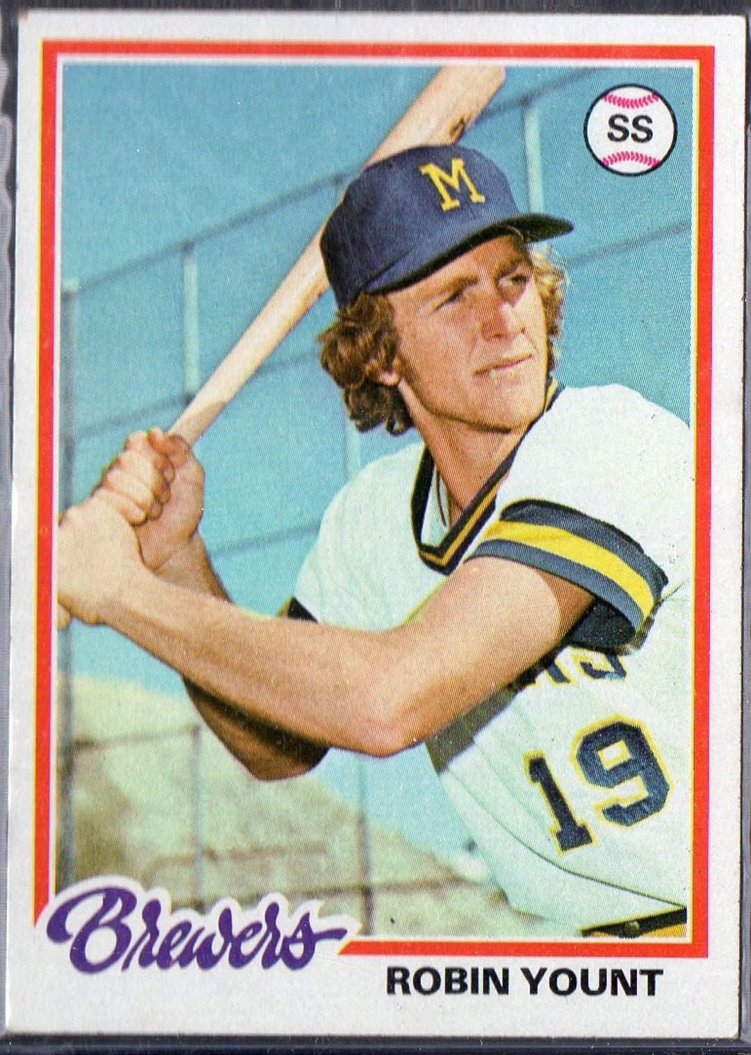 ROBIN YOUNT 1978 Topps 173 Baseball Card Milwaukee Brewers 