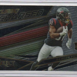 DAMEON PIERCE 2022 Panini Select Turbo Charged #22 Tarjeta de fútbol - Houston Texans