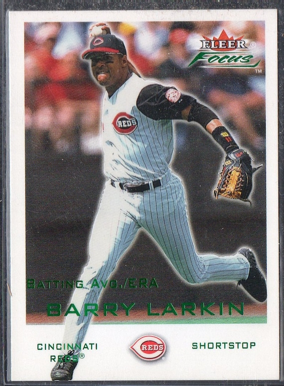 Buy BARRY LARKIN 2001 Fleer Focus Green Parallel 105 Baseball Online in  India - Etsy