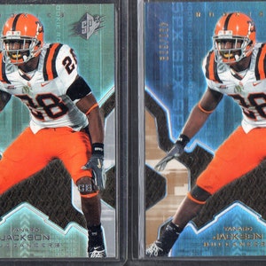 TANARD JACKSON RC 2007 SPx Tarjetas de Fútbol (2) Lote