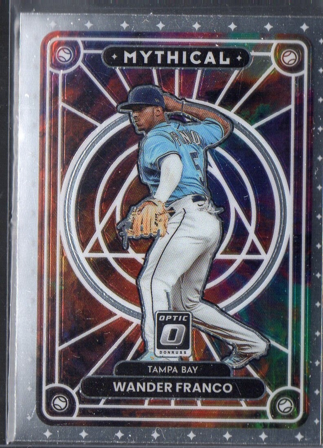 WANDER FRANCO 2022 Donruss Optic Mythical #1 Baseball Card - Tampa