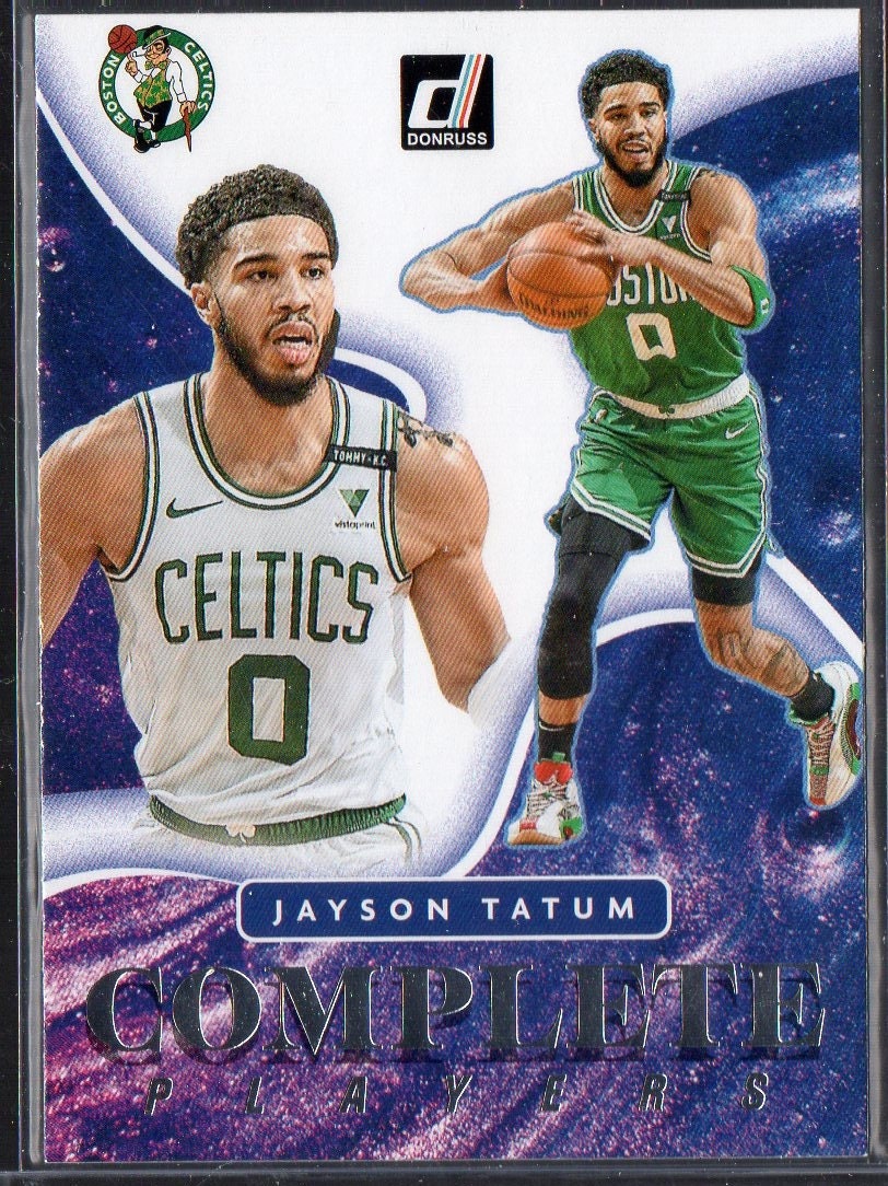 JAYSON TATUM 2021 Donruss Complete Players #13 Basketball Card - Boston  Celtics