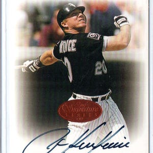 RON KARKOVICE 1996 Leaf Signature bronzen handtekening honkbalkaart - Chicago White Sox