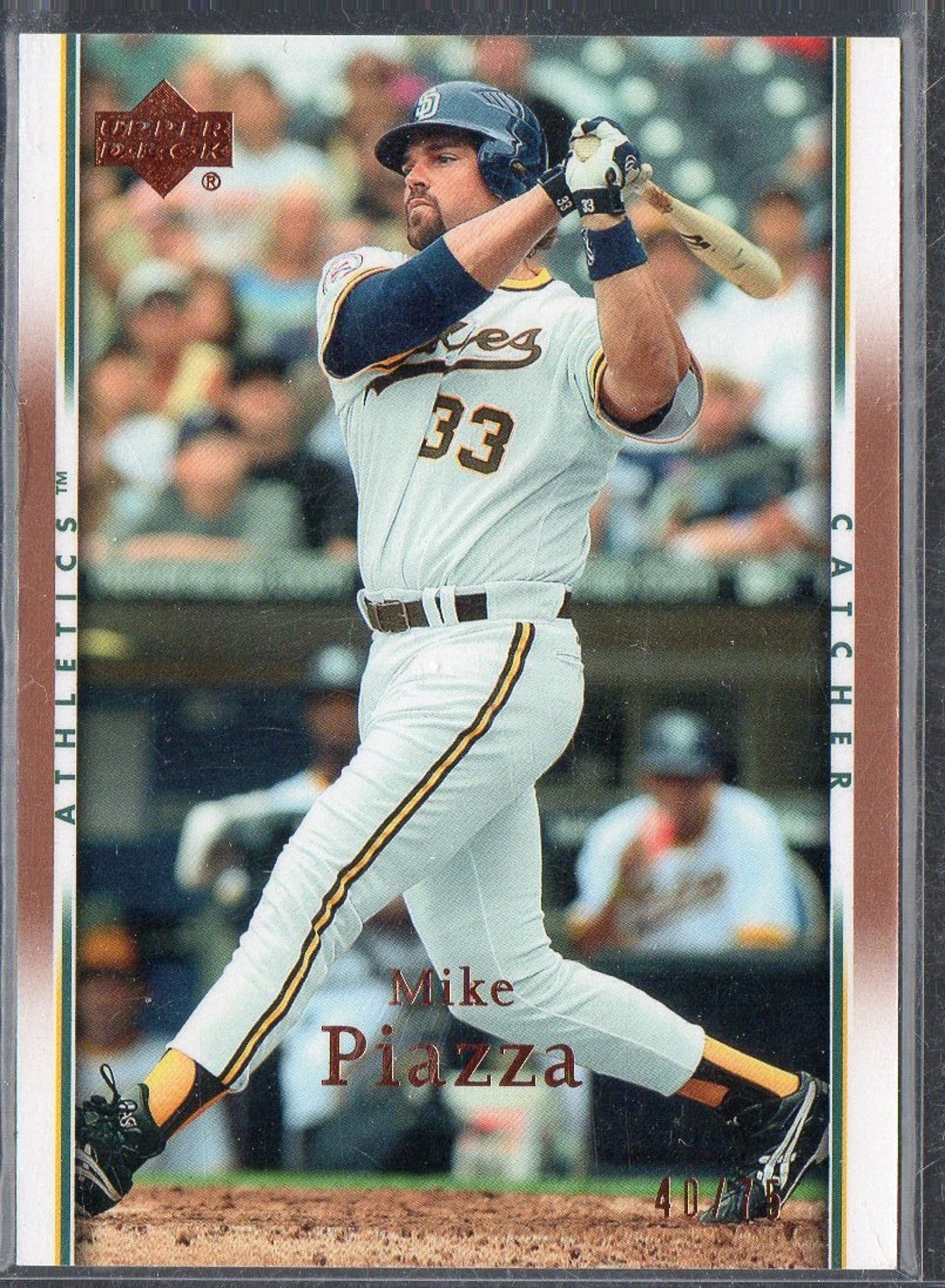 MIKE PIAZZA 2007 Upper Deck 419 Parallel Baseball Card /75 Etsy