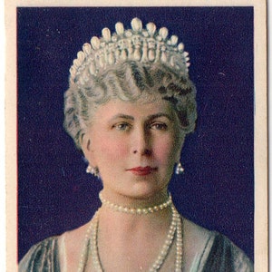 QUEEN MARY 1935 Phillips Special Jubilee #2 Cigarette Card
