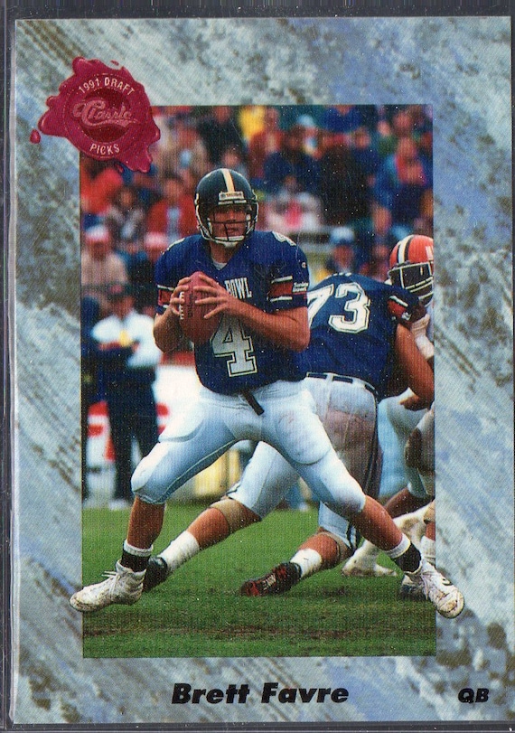 BRETT FAVRE 1991 Classic Four Sport #129 Football Card