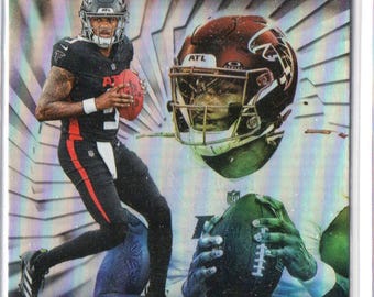 Tarjeta de fútbol americano Panini Illusions #4 de MICHAEL PENIX Jr. RC 2024 - Atlanta Falcons