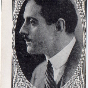 DAVID POWELL 1921 Amerikaanse karamel e123 filmsterren #51 sigaret kaart