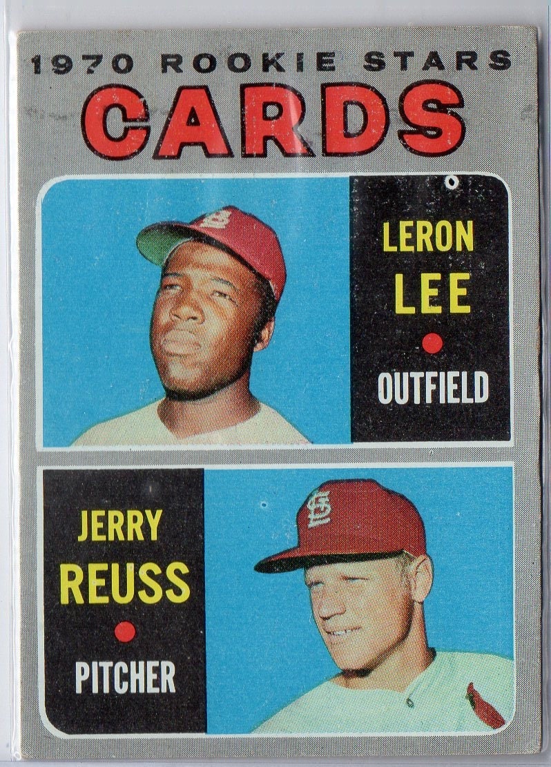 Jerry Reuss/leron Lee RC 1970 Topps 96 Baseball Card St - Etsy