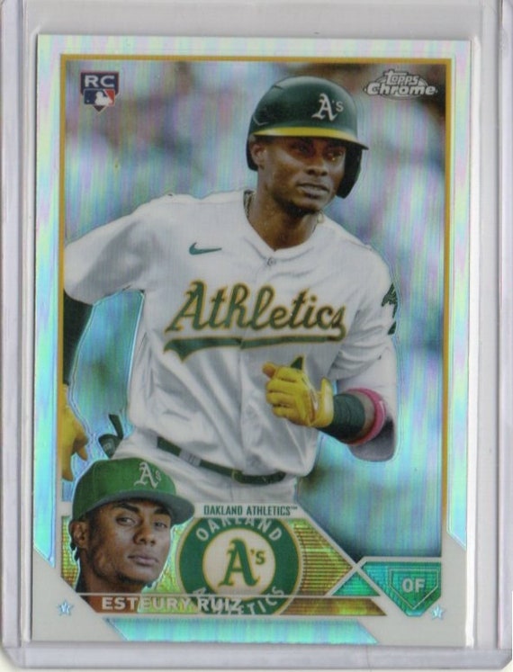 ESTEURY RUIZ RC 2023 Topps Chrome #99 Refractor Parallel Baseball