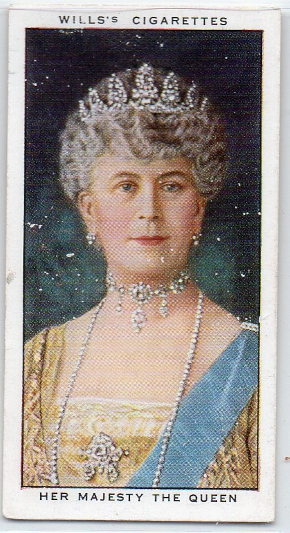Buy QUEEN MARY 1935 Wills the Reign of King George V #50 Cigarette - Main Image