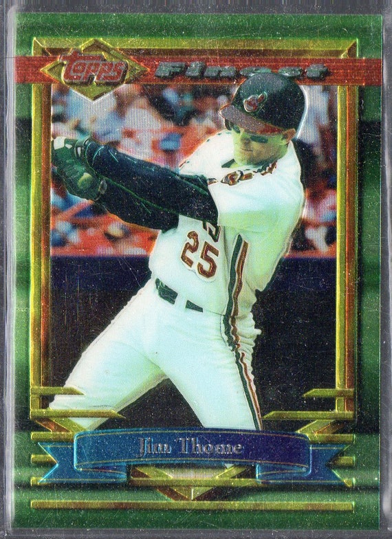 JIM THOME 1994 Topps Finest 102 Pre-production Baseball Card 